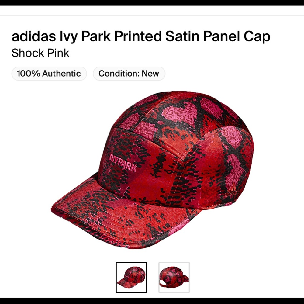 Ivy Park Snake print hat- brand new!